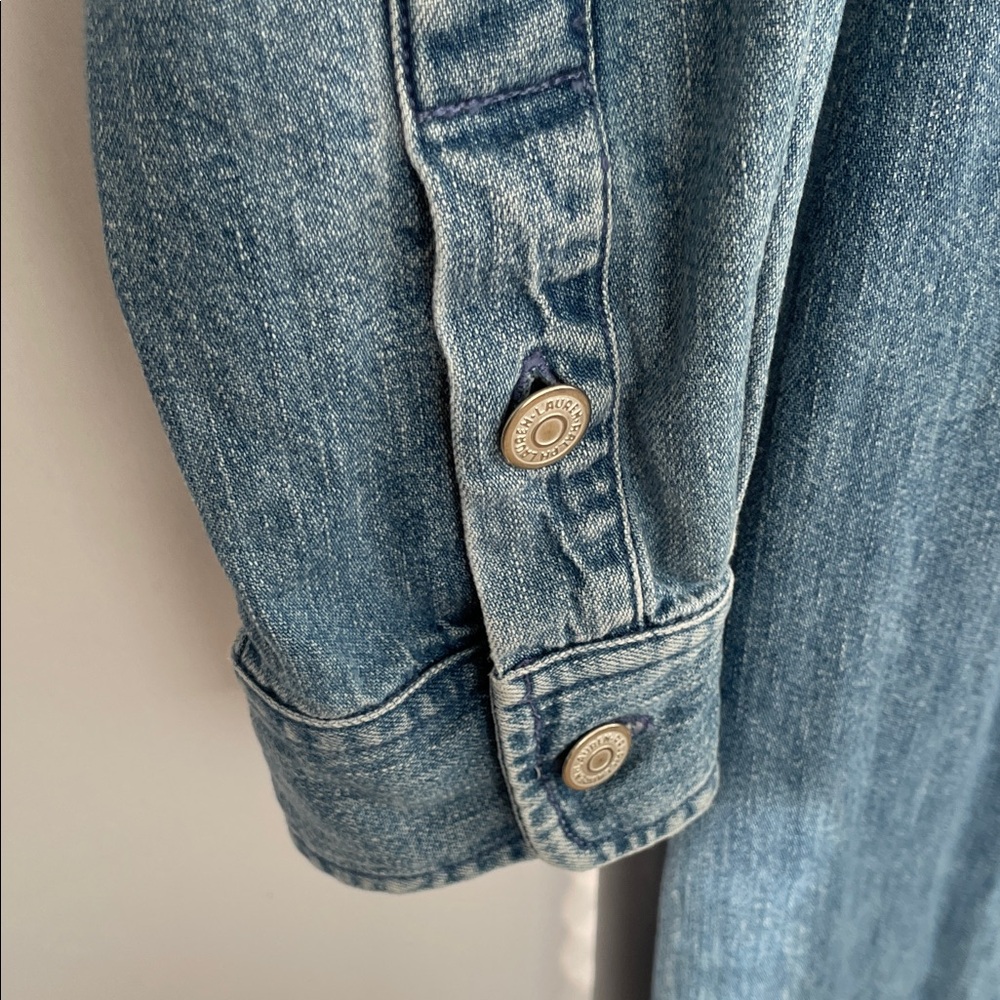Ralph Lauren Classic Denim Maxi Size M - Picture 6 of 11